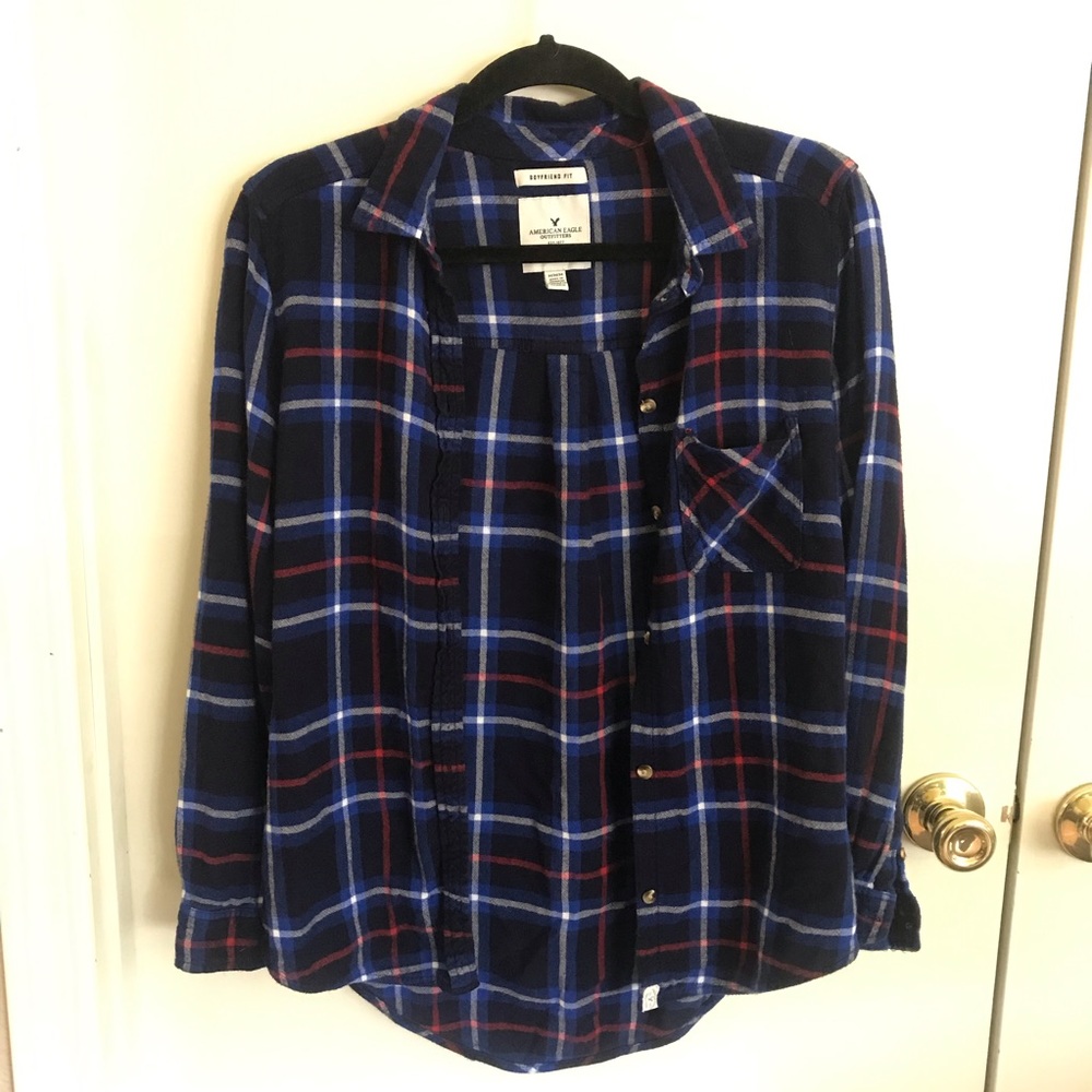 AE boyfriend fit flannel